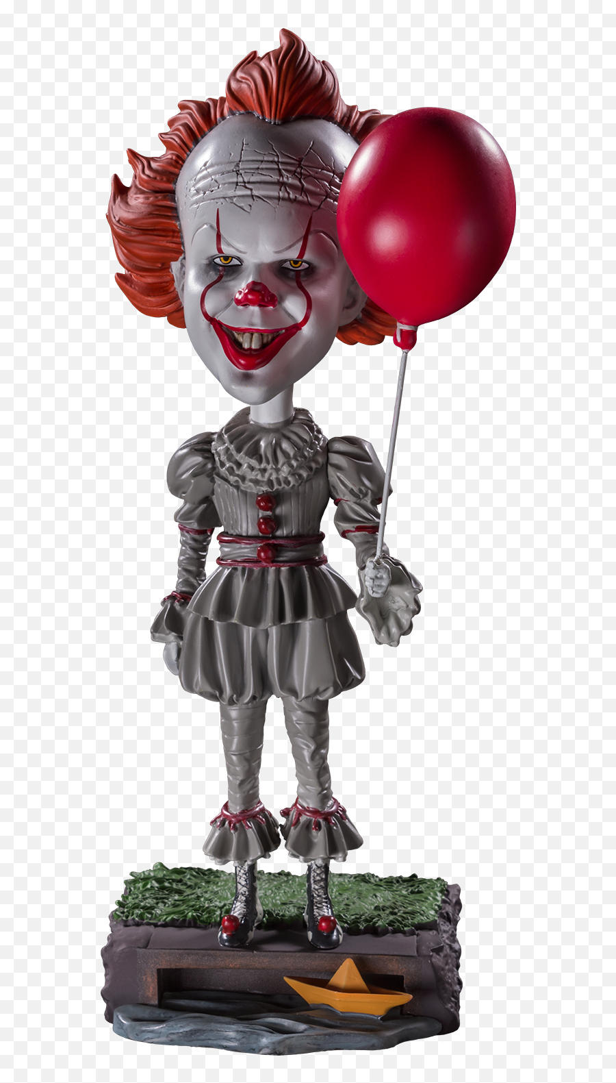 Download It - Pennywise Bobblehead Png Image With No Neca Head Knocker Pennywise,Pennywise Png