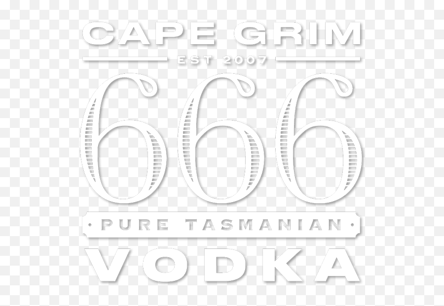 Download 666 Png Transparent - 66 Vodka Cape Grim Logo,666 Png