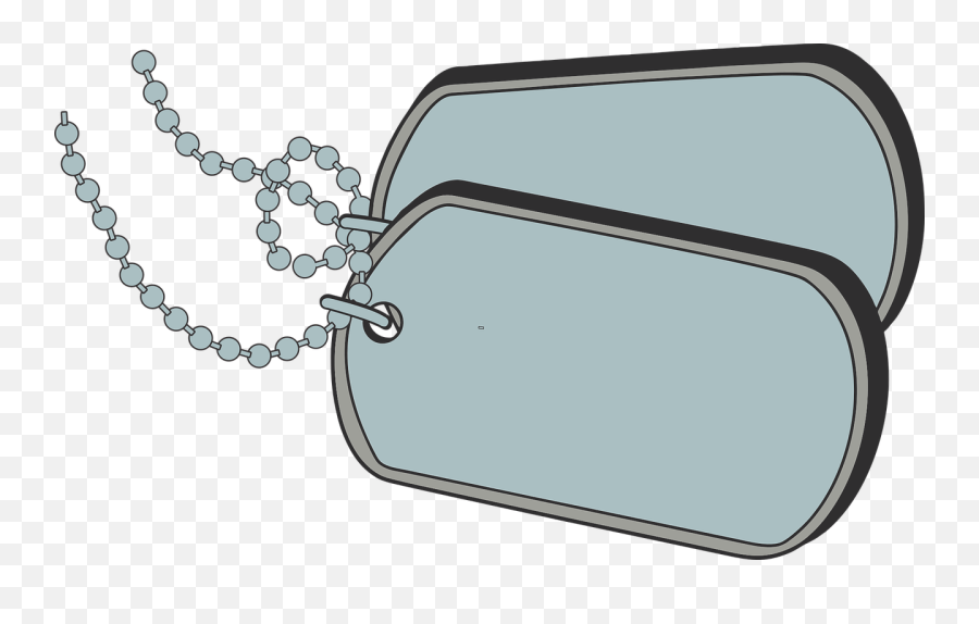 Dog Tags Military Identification - Free Vector Graphic On Military Dog Tags Vector Png,Military Png