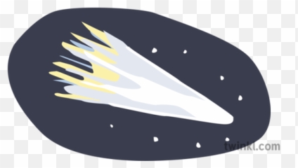 Comet Illustration - Twinkl png