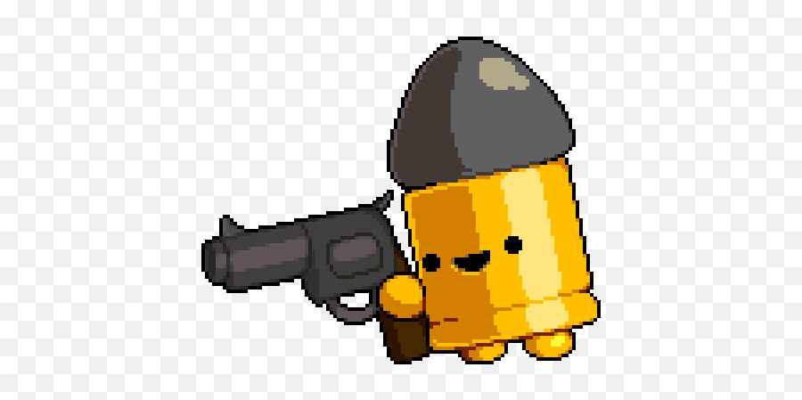 Bullet Kin - Bullet From Enter The Gungeon Png,Bullet Fire Png