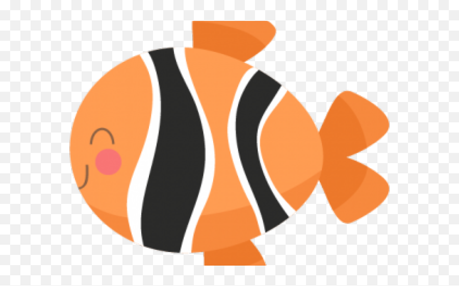 Cute Clown Fish Clipart Transparent - Cute Clown Fish Clipart Png,Clownfish Png