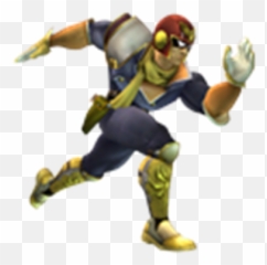 Captain Falcon Running - Superhero png