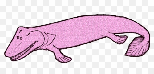 Barney The Bishapod - Tiktaalik To Draw Easy Png,Barney Png