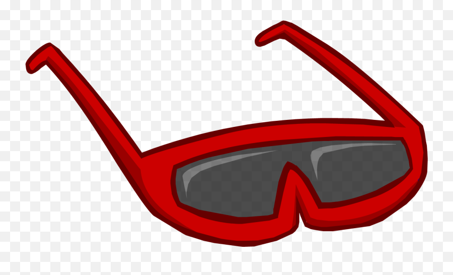 Red Sunglasses Club Penguin Wiki Fandom - Club Penguin Face Items Png,Funny Glasses Png