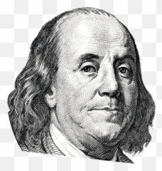 Web Development Blockchain - Benjamin Franklin Black And White Png,Benjamin Franklin Png