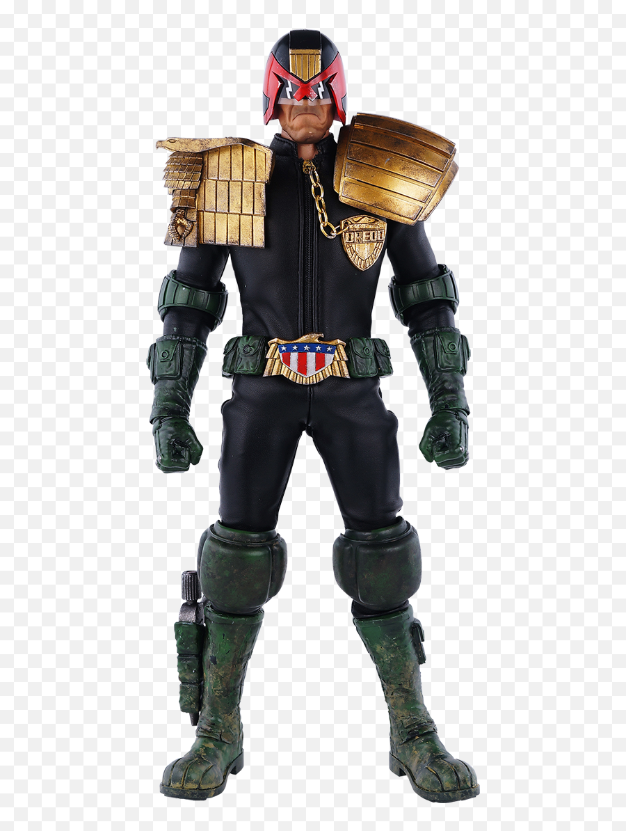 Judge Dredd Sixth Scale Figure By Threea Toys - Judge Dredd 1 6 Figure Png,Scale Figures Png