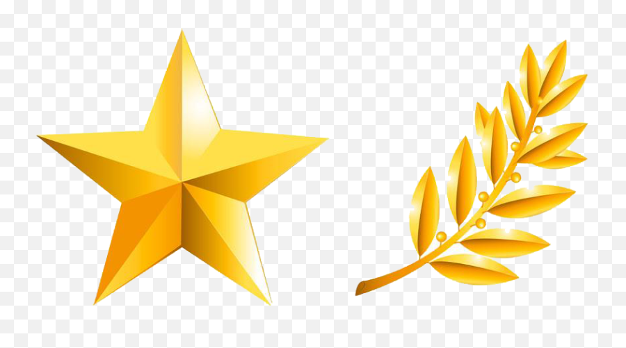 Stock Photography Clip Art - Golden Wheat Fivestar Png Transparent Background Ribbon Star Award,Yellow Star Transparent Background