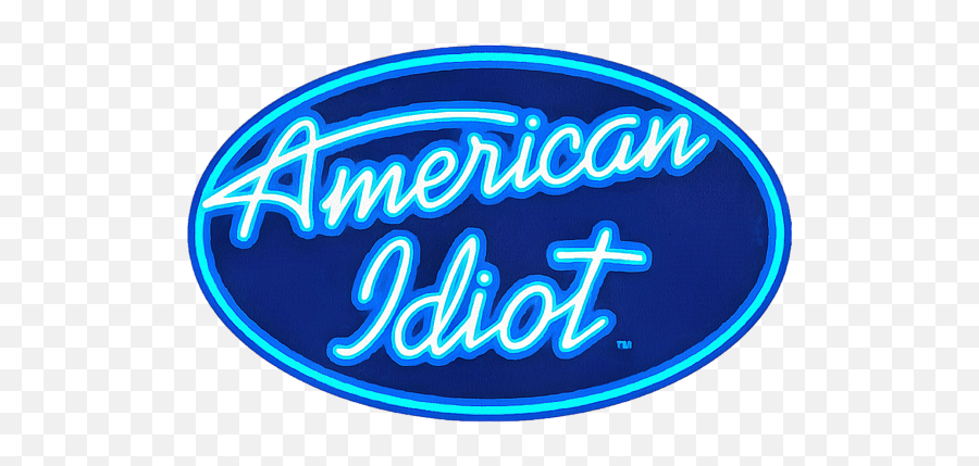 American Idiot Greeting Card For Sale - Language Png,American Idiot Logo