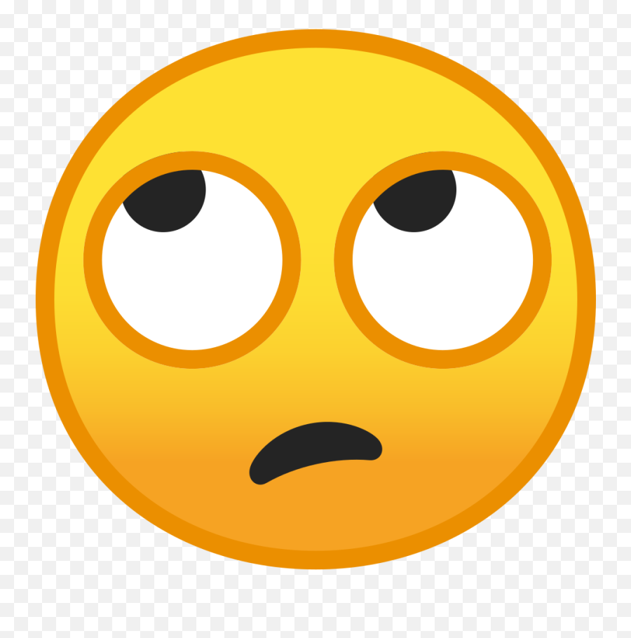 Download Svg Png - Rolling Eyes Emoji,Emoji Eyes Png