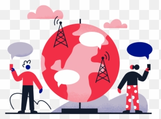 Sms Service - Illustration png