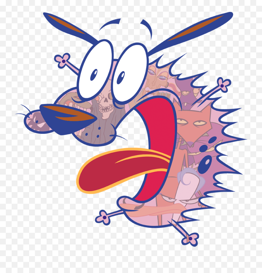 Courage The Cowardly Dog Evil Inside - Courage The Cowardly Dog Png,Courage The Cowardly Dog Transparent