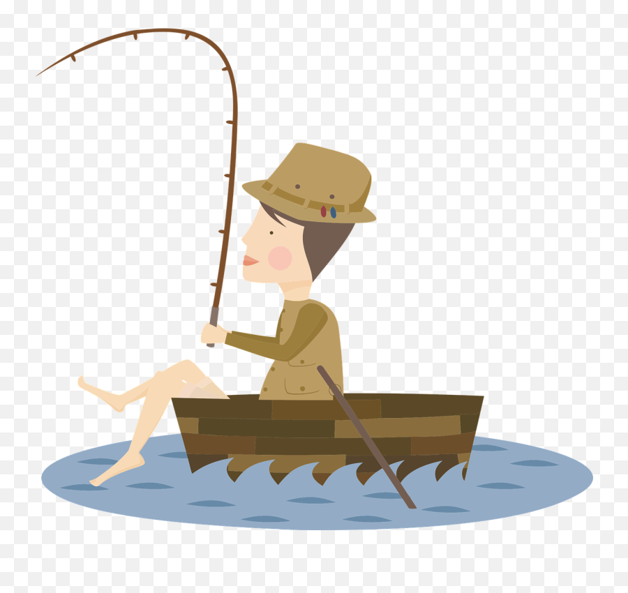 Angling Fishing Boat - Free Vector Graphic On Pixabay Birthday Card For Fisherman Png,Fishing Boat Png
