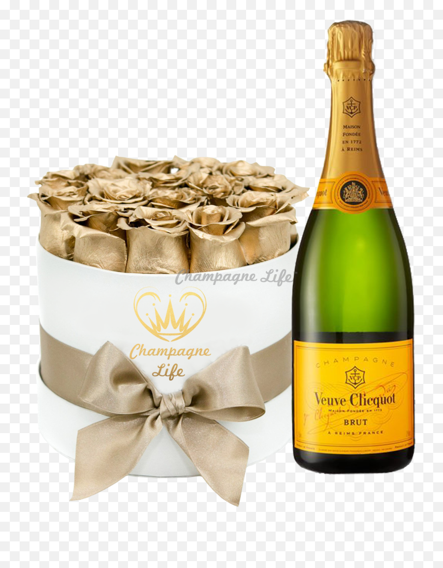 24k Bouquet And Champagne - Asda Champagne Png,Champagne Toast Png