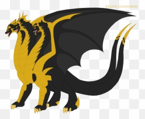 Godzilla Clipart Ham Radio - Kaiser Ghidorah Pyrus Leonidas Dragon Png,King Ghidorah Png