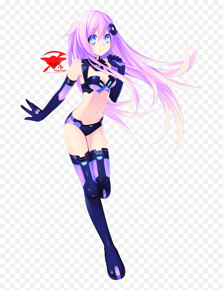 Download Nepgear From Neptunia - Hyperdimension Neptunia Mk2 Png,Hyperdimension Neptunia Logo