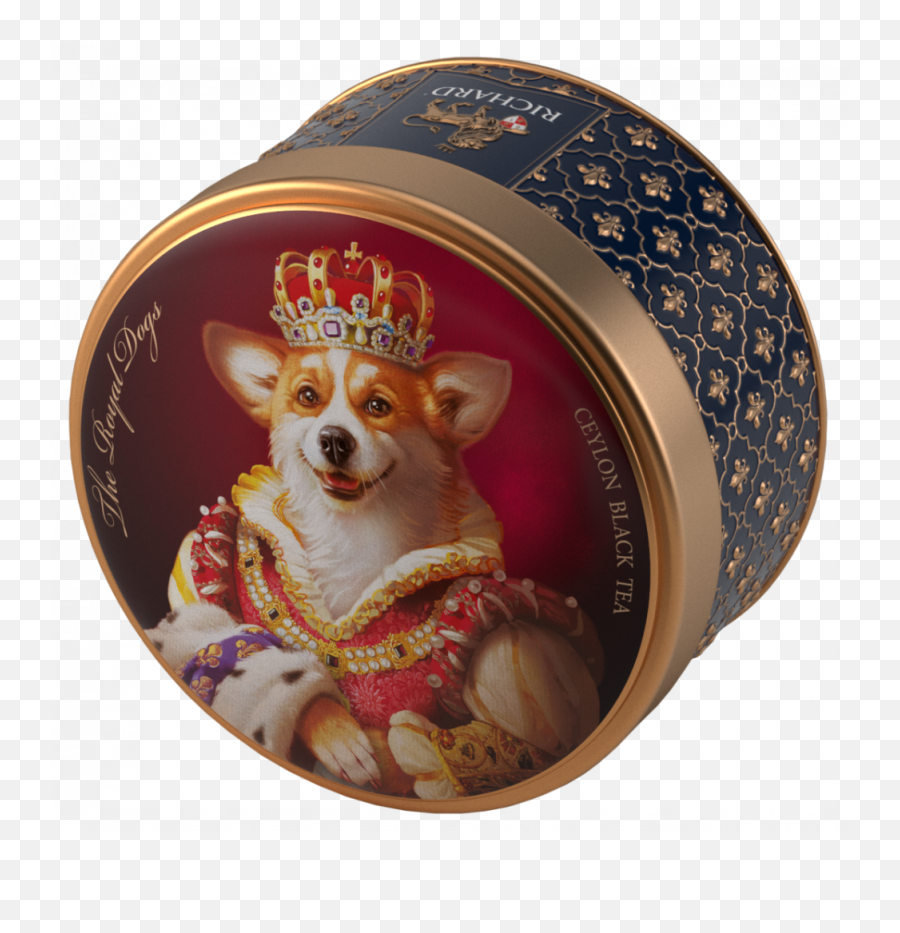 Corgi Richard Tea The Royal Dogs Gift Box Trinket - Richard Png,Corgi Transparent