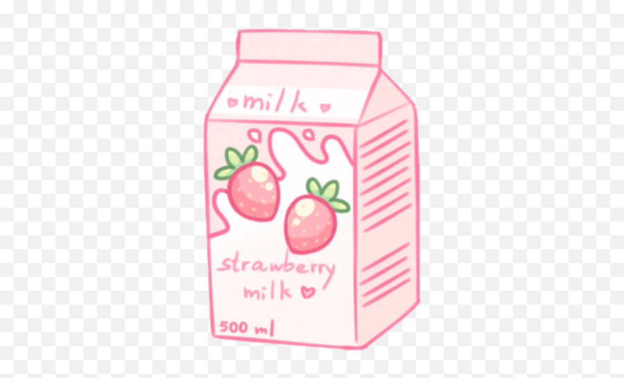 Overlay Png Filter Freetoedit Boba - Aesthetic Strawberry Milk Carton,Boba Png