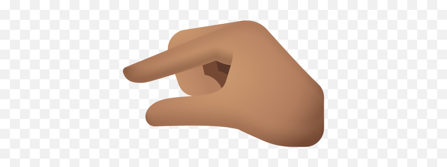 Pinching Hand Medium Skin Tone Icon - Sign Language Png,Hand Grab Icon