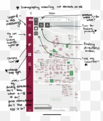 Asu Interactive Map App Redesign - Dot Png,Waze Icon Legend