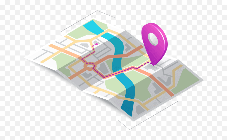 How To Make A Custom Map - Company Address Poster Png,Google Map Icon Meaning