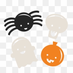 Halloween Icons Scrapbook Cut File Cute Clipart Files For - Cute Png