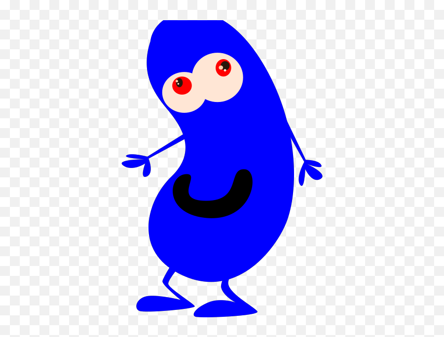 Blue Bean Png Svg Clip Art For Web - Download Clip Art Png Cartoon Beans Clipart,Bean Icon