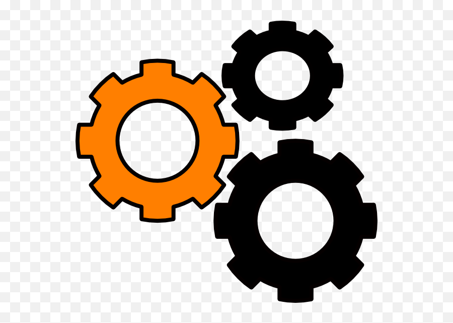Gear Icon Transparent Background Clipart - Full Size Clipart Cogwheel Clipart Png,Gears Icon Transparent Background