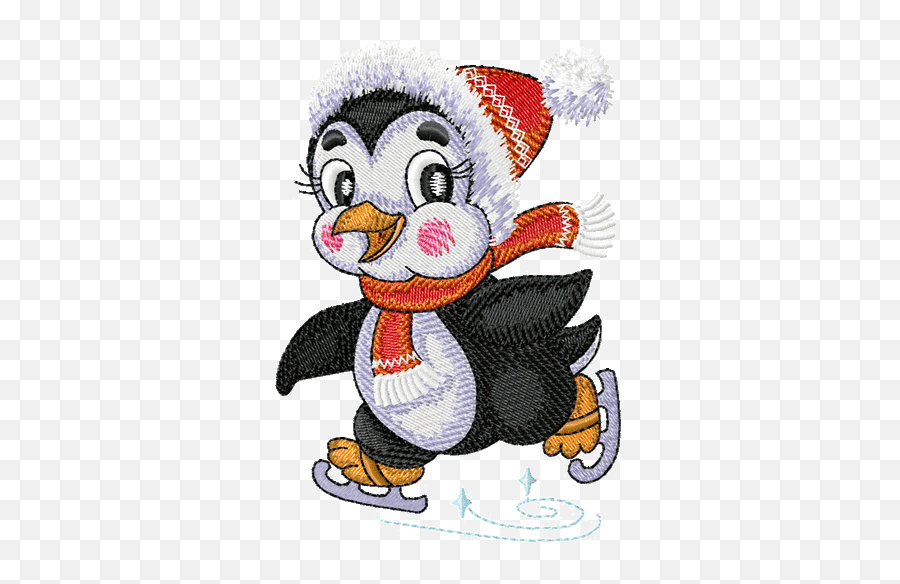 Penguin Machine Embroidery Designs Dexis - Iberica Art Dot Png,Yas Queen Icon