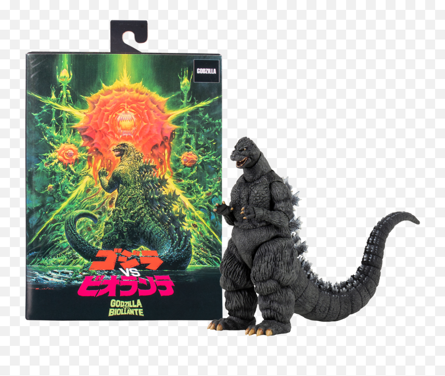 Godzilla - Godzilla Vs Biollante 1989 12u201d Headtotail Action Figure Neca Godzilla 1989 Png,Wolf Tail Icon Royale High
