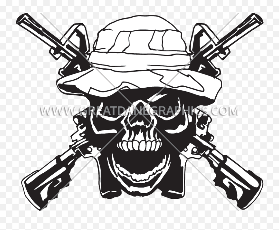 Skull Vector Png Picture 2237425 - Vector Png Army Skull,Skull Drawing Png