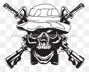Skull Vector Png Picture 2237425 - Vector Png Army