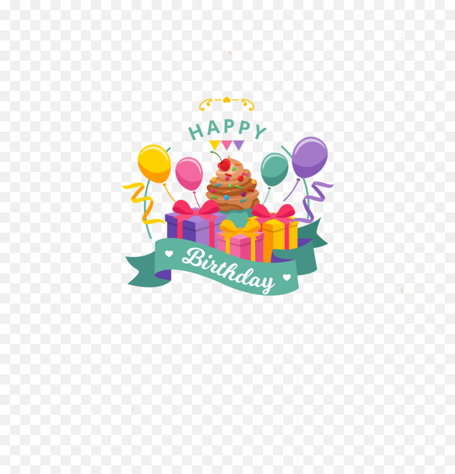 Transparent Background Happy Birthday Png