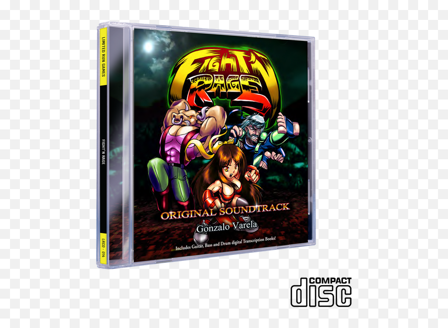 Switch Limited Run 93 Fightu0027n Rage Soundtrack Bundle - Fight N Rage Original Soundtrack Png,Turbografx 16 Icon