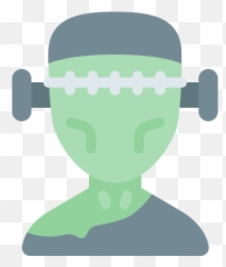 Costume Frankenstein Halloween Monster Scary Free Icon - Headphones png
