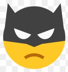 Batman Emoji Icon - Cartoon png