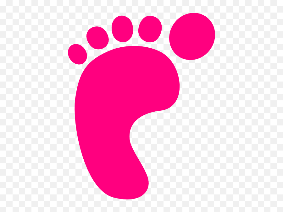 Foot Pink Baby Transparent Png - Pink Baby Foot Png,Baby Feet Png