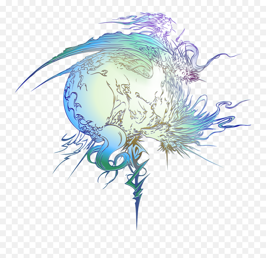 Download Hd Final Fantasy Xiii Logo By - Final Fantasy Xiii Logo Transparent Png,Final Fantasy Logo Png