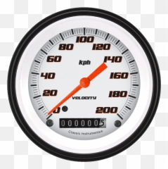 Velocity White 3 38 Speedometer - Gauge Png,Speedometer Png