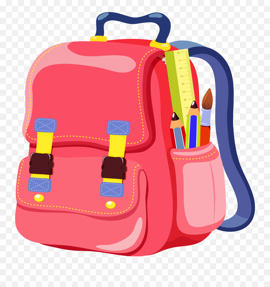 Backpack Png Transparent Images - School Bag Clipart Png,Backpack Transparent Background