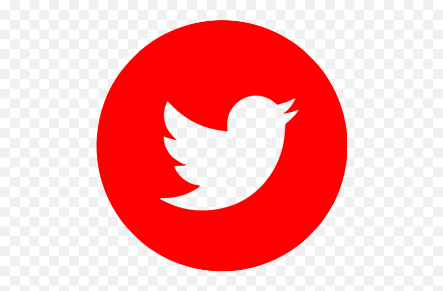 Red Twitter 4 Icon Png Official Logos