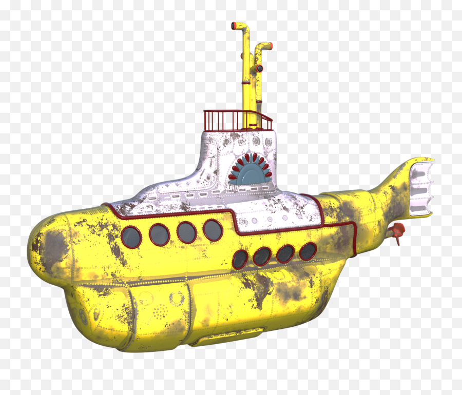 Yellow Submarine Ocean Water - Yellow Submarine Png,Submarine Png