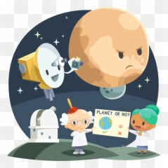 Augustu0027s Pluto Demotion Day - Cartoon Transparent png