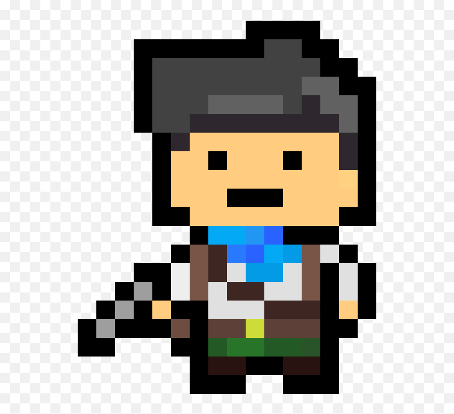 Pixilart - Nathan Drake By Anonymous Chara Undertale Png,Nathan Drake Png