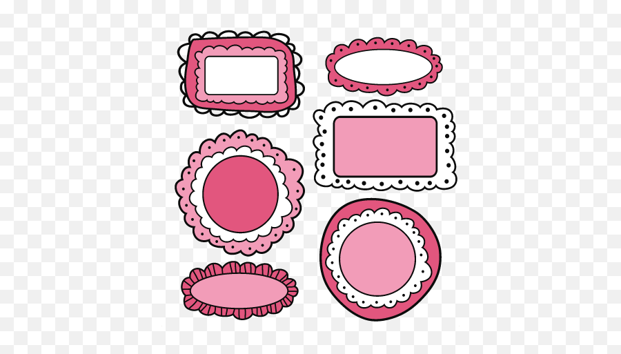 Download Doodle Frames Svg Cutting Files Cut - Cute Doodle Frame Png,Cuts Png