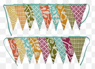 Triangle Flag Banner Png - Tuti Fruity Bunting Flag Banner Motif