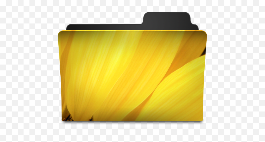 Yellow Flower Icon - Goodies Folder Icons Softiconscom Yellow Folder Icon Png,Yellow Flower Png