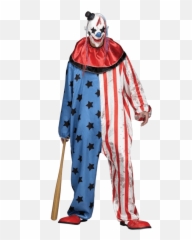Creepy Clown Png Download Free Cli - Creepy Clown Png,Clown Wig Png