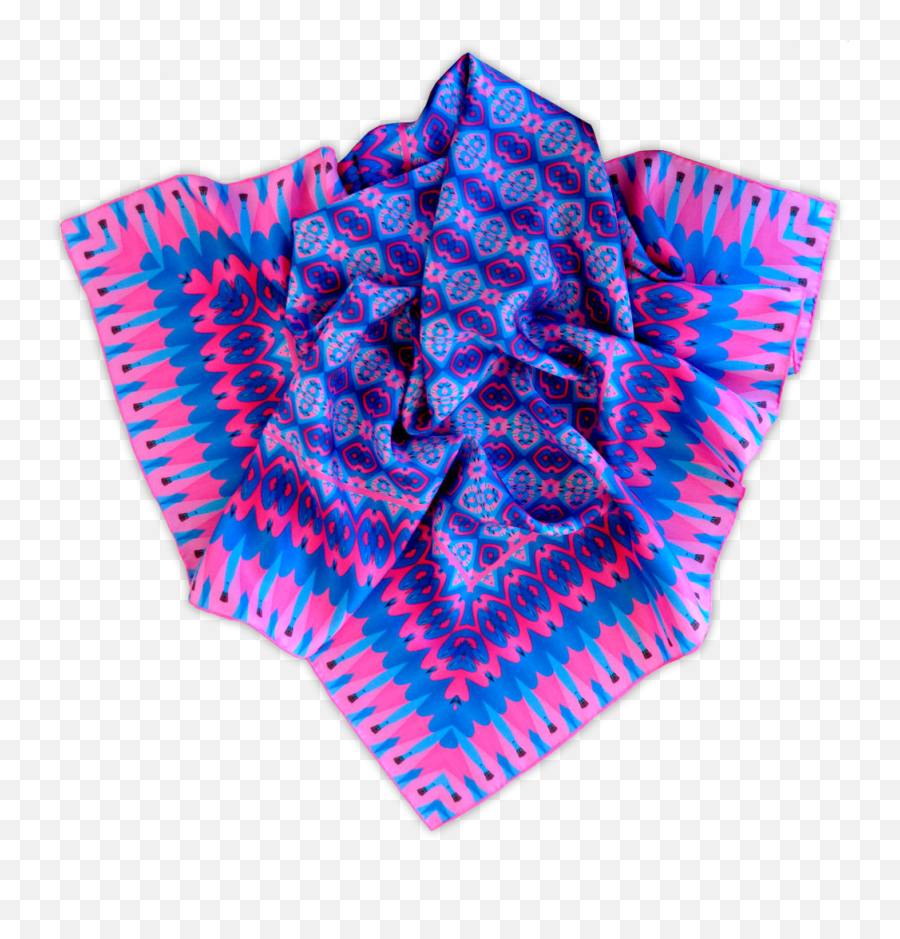 Square Scarf Hearts - Visual Arts Png,Scarf Png