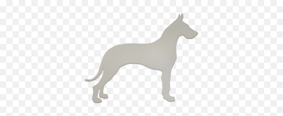 295 X 235 Specialty Shape Aluminum Sign Blank - Great Dane Great Dane Png,Great Dane Png